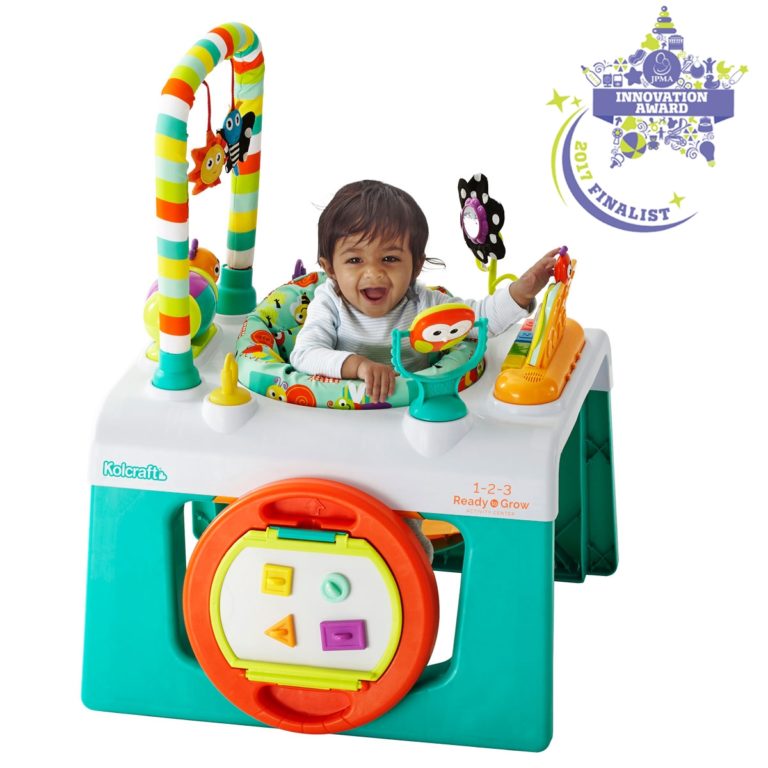 Kolcraft Baby Walker Activity Center 2 In 1 Trainer Toy Child Infant Toddler Kid 